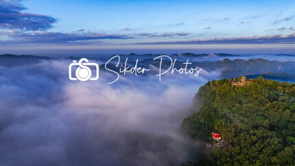 A Tiny House at the Hilltop – Cradled by Clouds at Sunrise
