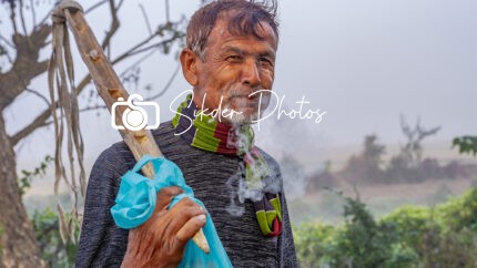 Happy Agriculture Worker